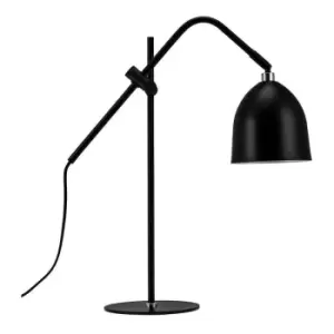 Image of Dyberg Larsen Easton Task Table Lamp - Black Tube