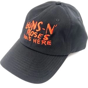 Image of Guns N' Roses - Was Here Unisex Baseball Cap - Black