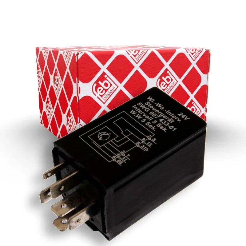 Image of FEBI BILSTEIN 40534 Relay, wipe-/wash interval Relay,wipe-/wash interval (796)