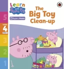 Image of Learn with Peppa Phonics Level 4 Book 1 - The Big Toy Clean-up (Phonics Reader)