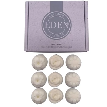 Image of Set of 9 Handmade Soya Wax Melts - Eden White Musk