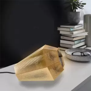 Image of Eglo Chiavica 1 Brass Table Lamp