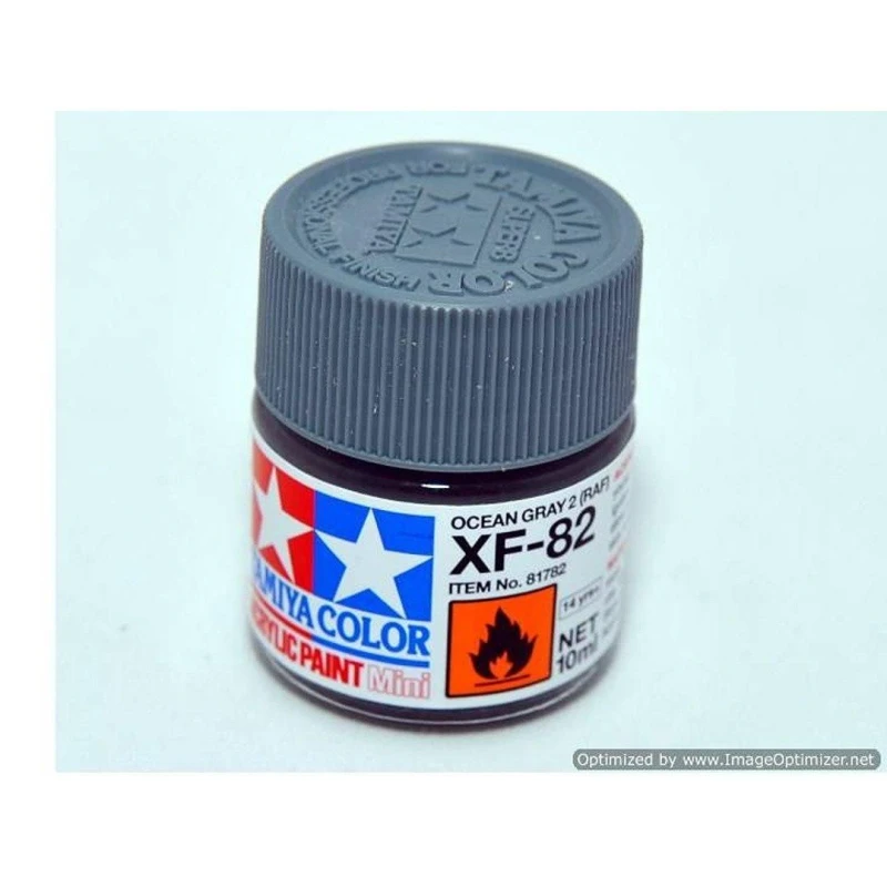 Image of Tamiya 81782 Acrylic Mini XF 82 RAF Ocean Grey Multi unisex