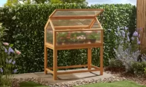 Image of Garden Grow Wooden Cold Frame With Legs