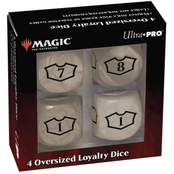 Image of Magic: The Gathering - Deluxe 22MM Plains Loyalty Dice Set with 7-12