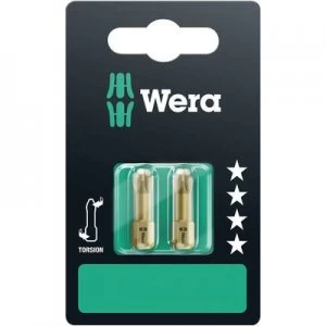 Image of Wera 855/1 TH SB SiS Philips bit PZ 2 Tool steel extra hard D 6.3