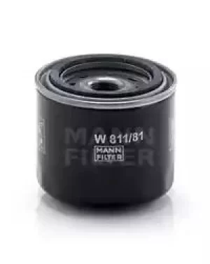Image of Oil Filter W811/81 By Mann