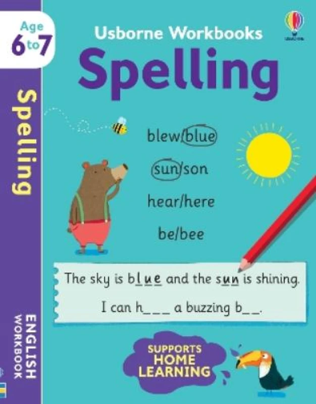 Image of Jane Bingham Usborne Workbooks Spelling 6-7 Book Multi unisex
