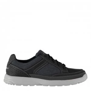 Image of Rockport Welker Mens Casual Shoes - Navy W/Canva
