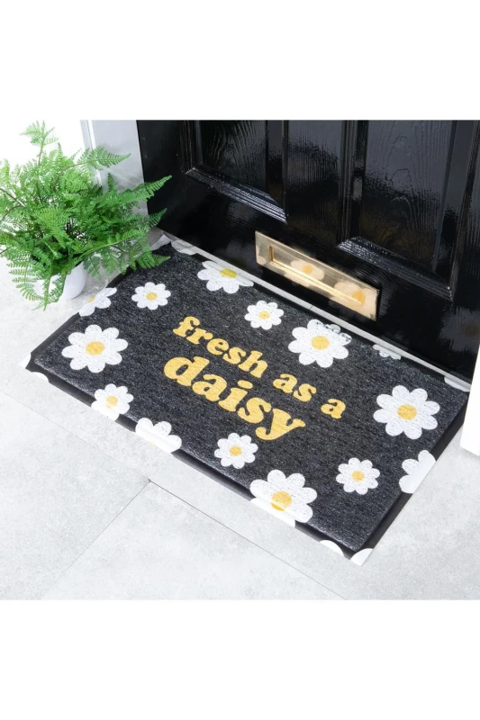 Image of Native Natural Fresh As A Daisy Doormat (70 X 40Cm)