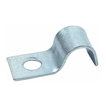 Image of 7MM (1-Pipe) Half Saddle Clamp Light Duty BZP- you get 5 - Matlock