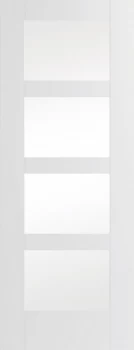 Image of Wickes Marlow Softwood White Primed Internal Glazed Door - 1981 x 762mm