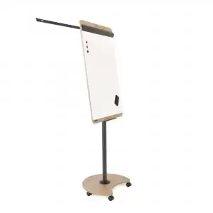 Image of ROCADA NATURAL Mobile Flipchart - Oak NAT0616