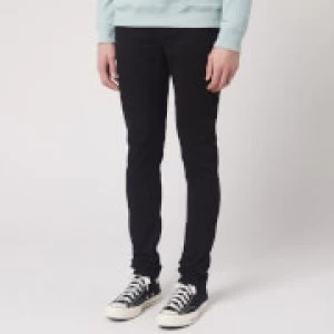 Image of Nudie Jeans Mens Skinny Lin Skinny Jeans - Black - W30/L32