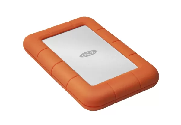 Image of LaCie Rugged Mini External HDD 1000 GB Orange, Silver