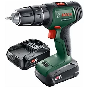 Image of Bosch Universal Impact 18V 2 x 1.5Ah Batteries Cordless Combi Drill