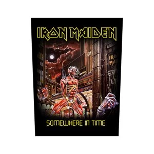 Image of Iron Maiden - Somewhere In Time Back Patch