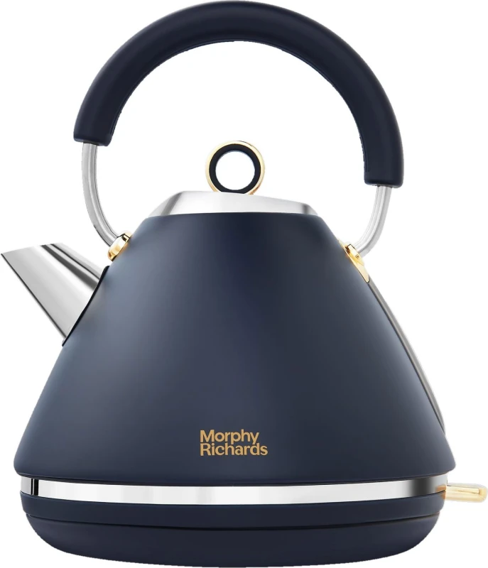 Image of Morphy Richards Accents 102045 Traditional Kettle - Navy Blue 5011832071279
