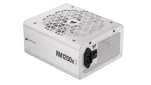 Image of Corsair RM1200x Shift White Gold 1200W ATX 3.0 Power Supply Unit- CP-9020276-UK