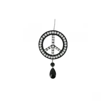 Image of Peace Symbol Dream Catcher