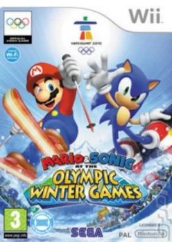 Image of Mario & Sonic at the Olympic Winter Games Nintendo Wii Game