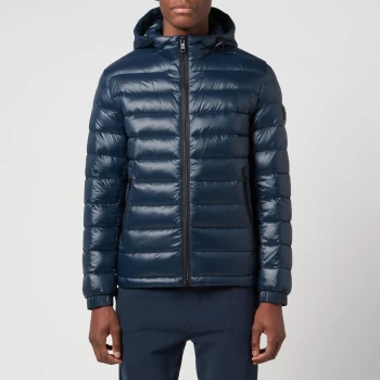 Image of Hugo Boss Oswizz 2 Padded Hooded Jacket Navy Size 52 Men