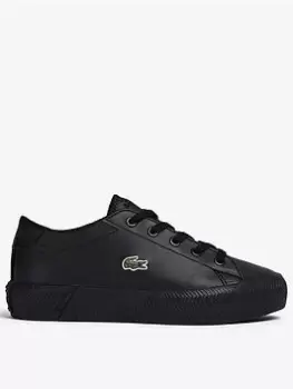 Image of Lacoste Mens Lacoste Re-Comfort Trainers, Black/White, Size 6, Men