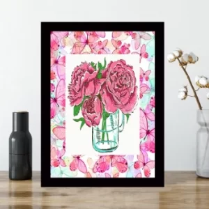 Image of SC026083502322 Multicolor Decorative Framed MDF Painting