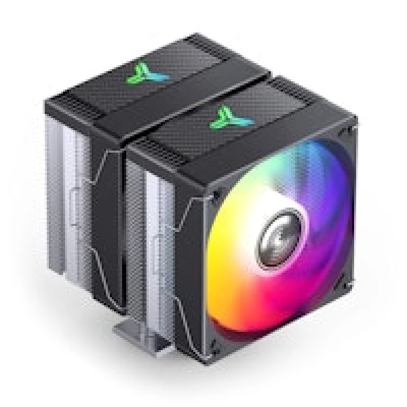 Image of Jonsbo CR-3000E RGB Black 260W TDP Dual Tower CPU Air Cooler - 120mm