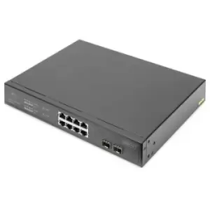 Image of Digitus DN-95341-1 Network switch 8 + 2 ports 1 GBit/s PoE