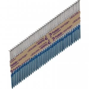 Image of Paslode IM360CI Galvanised+ Ring Shank Collated Nails and Gas 63mm Pack of 2200