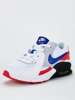 Image of Nike Air Max Excee Childrens Trainers - White/Red/Blue