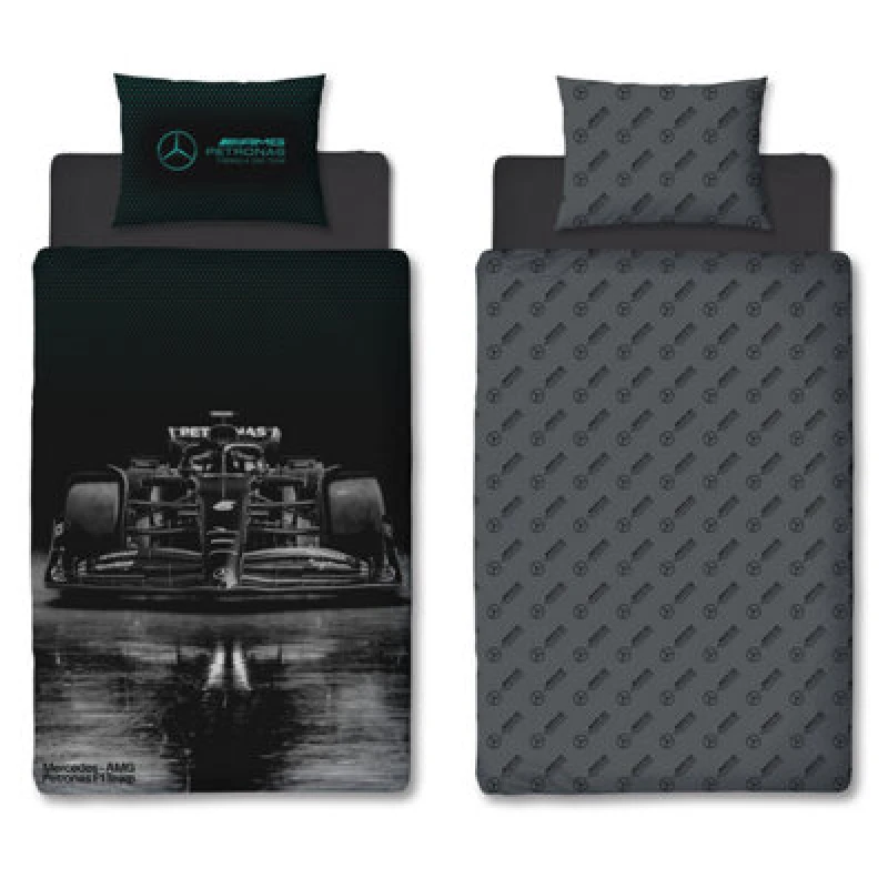Image of Mercedes Benz Stealth Single Polycotton Duvet Multi
