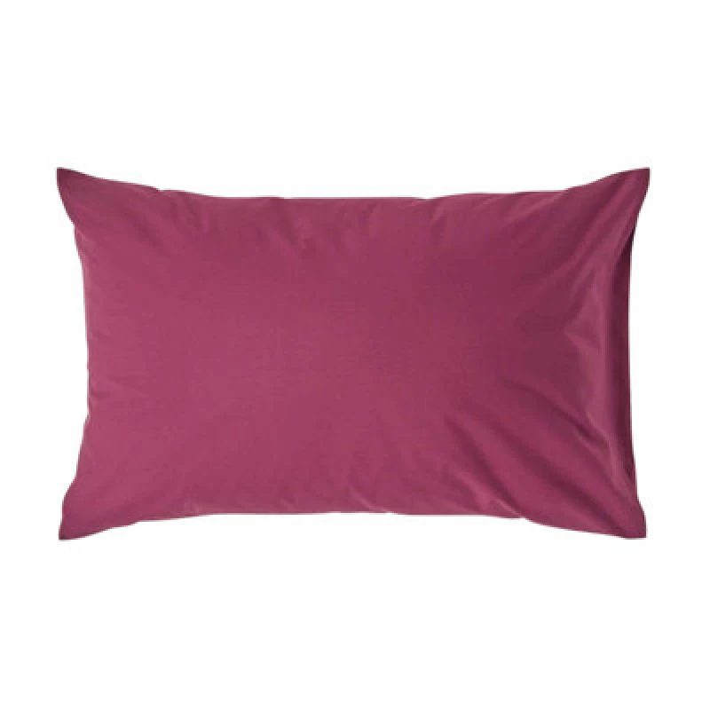 Image of Homescapes Egyptian Cotton Housewife Pillowcase 200 TC , Standard Size Plum