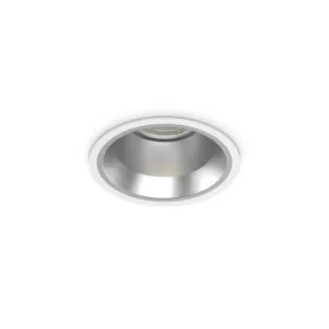 Image of Off Round Recessed Downlight White, 3000K, 15W