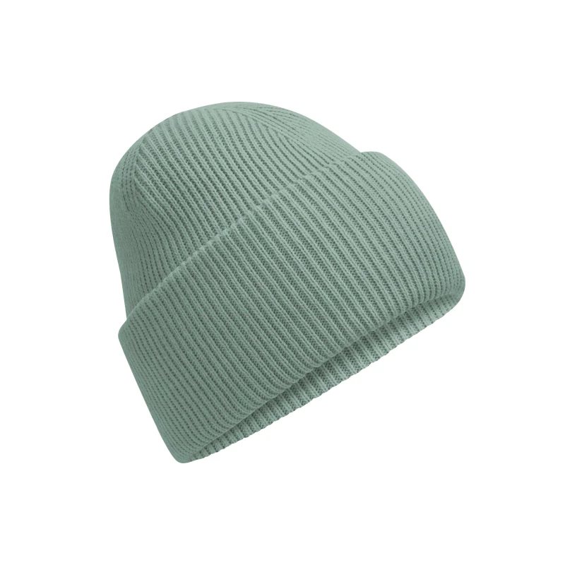 Image of Beechfield Beechfield Men Classic Deep Cuffed Beanie in Dark Green Dark Green One Size Male 5063425890699