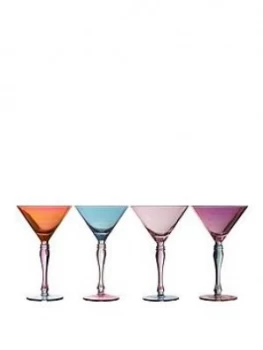 Image of Premier Housewares Aurora Cocktail Glasses Set Of 4