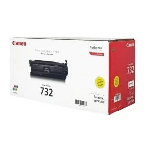 Image of Canon 732 Yellow Laser Toner Ink Cartridge