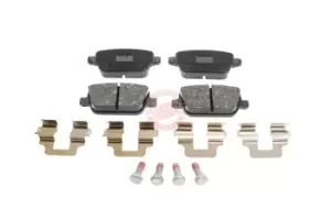 Image of MASTER-SPORT Brake pad set Premium Rear Axle 13046027232N-SET-MS Brake pads,Brake pad set, disc brake FORD,Focus II Schragheck (DA_, HCP, DP)