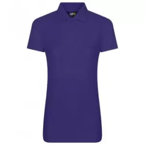 Image of PRO RTX Womens/Ladies Pro Piqu Polo Shirt (L) (Fuchsia)