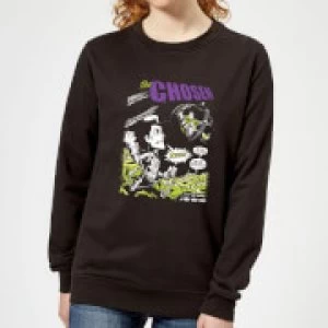 Image of Toy Story Comic Cover Womens Sweatshirt - Black - M