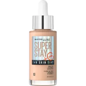 Image of Maybelline Super Stay up to 24H Skin Tint Foundation + Vitamin C 30ml (Various Shades) - 10