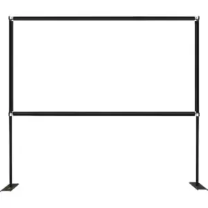 Image of VEVOR 90" Outdoor Movie Projector Screen with Stand