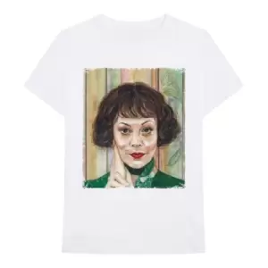 Image of Peaky Blinders - Polly Painting Unisex XX-Large T-Shirt - White