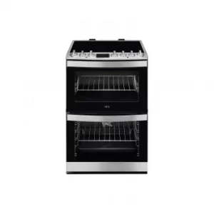 Image of AEG CIB6733ACM Double Oven Electric Cooker