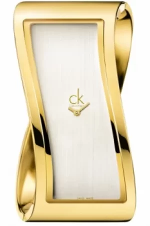 Image of Ladies Calvin Klein Pensive Small Bangle Watch K1T24501