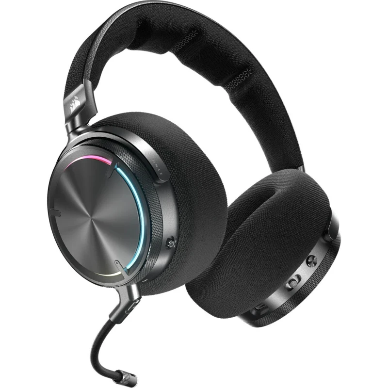 Image of Corsair VIRTUOSO MAX WIRELESS, Carbon Headset Handheld Gaming Bluetooth CA-9011372-WW