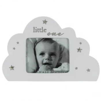 Image of 3" x 2.5" - Resin Cloud Photo Frame