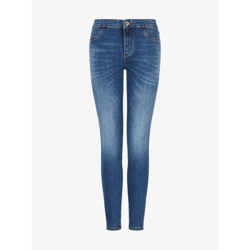 Image of Armani Exchange J12 Lift Up Jeans Indigo female 24R