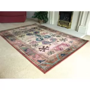 Image of Oriental Weavers Gabbeh 50C Rug - 200x285 - Pink